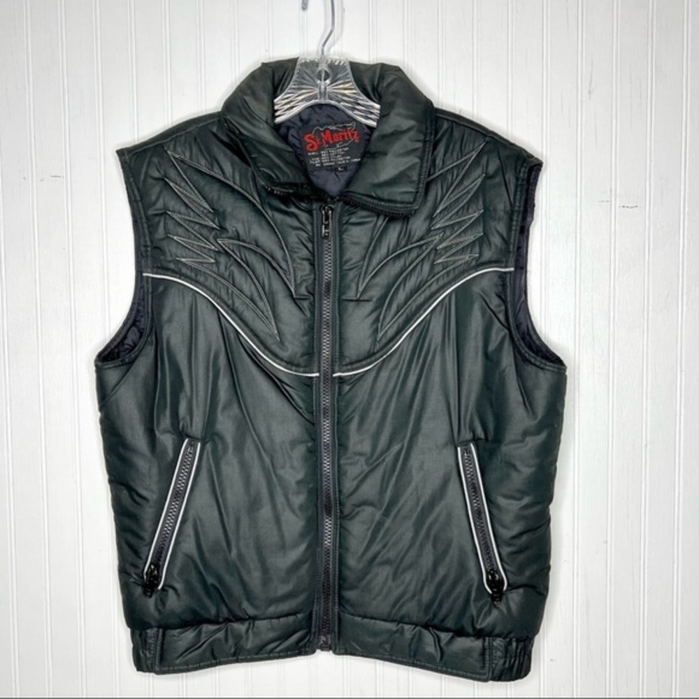 St. Moritz Vintage Rockabilly Vest Size L